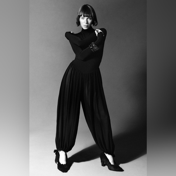 ZARA LONG COMBINATION VOLUME JUMPSUIT - Picture 10 of 17